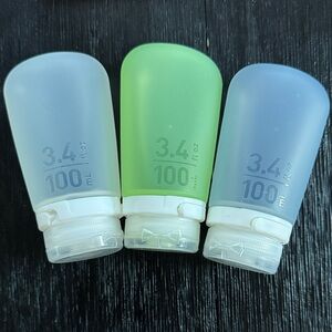 GoToob Large Squeeze Bottle - 3.4 fl. oz. - Package of 3